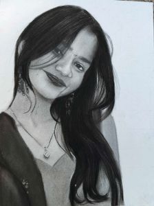 Realistic Pencil Sketch Portrait