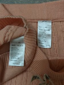 Miarcus Cute Peach Knit Sweater &amp; Pants Set
