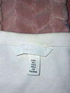 White Cropped T-Shirt