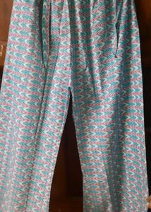 Boho Print Palazzo Pants