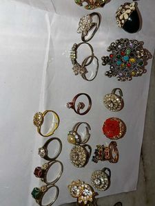 27+ in 450 only Statement Rings
