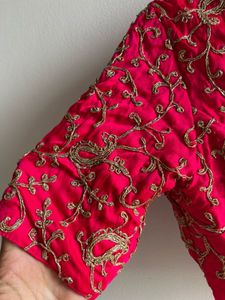New Pink designer Embroidered Lehenga Choli