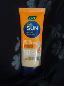 Joy Hello Sun Perfect Coverage Tinted Sunscreen SP