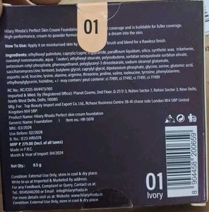 Perfect Skin Cream Foundation