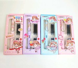 Cute Cool Girl Fountain Pen Set (1pc)