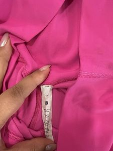 Bright Pink Lululemon Leggings Size 10