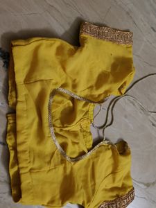 Yellow Blouse With Dori
