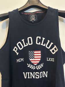 Navy Polo Club Sleeveless T-Shirt 🇩🇪