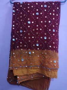Stylish Ethnic Blouse with Mirror Work