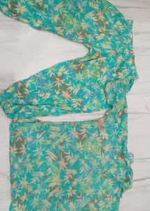Beautiful botanical Kurta with Palazzo