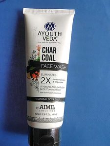 Ayouthveda Charcoal Face Wash