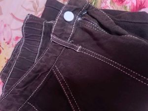 Pack of 2 Stylish Dark Wash Cargo Jeans