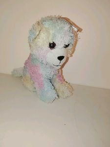 Candy colors cute puppy