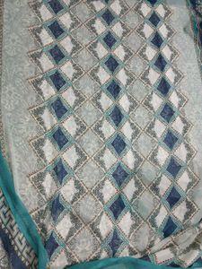 Embroidered Kurta Set with Dupatta