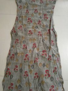 Elegant Floral Print Kurti