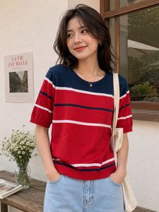Teamspirit Classic Striped Knit T-shirt
