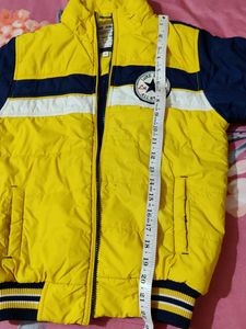 Jacket For Boys Blue N Yellow