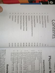 NCERT Solution Physics Chemistry Class11