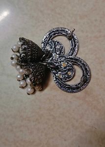Silver Colour Earrings