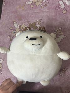 miniso ice bear plushy from we bare bears