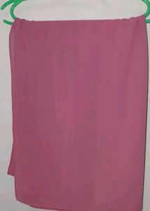 Pink chiffon dupatta