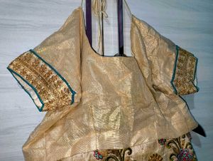 Lehenga Choli Set With One Blouse Free