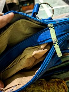 Vibrant Blue Handbag