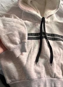 Cozy Graphic Crop Hoodie