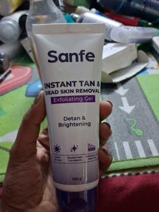 sanfe tan and dead skin removal