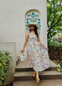 Floral Print Summer Dress