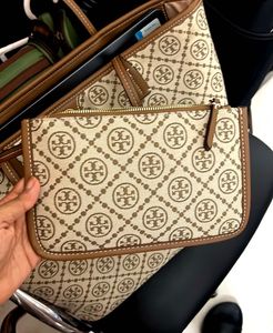 Tory Burch Tote In Canvas with wristlet
