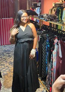 Elegant Black Maxi Dress