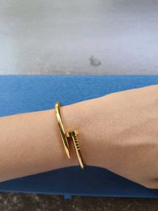 Classic Nail Bangle Bracelet