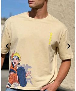 Men's Naruto Graphic Print T-Shirt