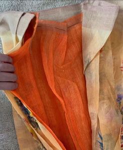 Floral Print Saree