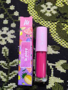 MyGlamm K.Play Flavoured Lip Gloss pink guava smas