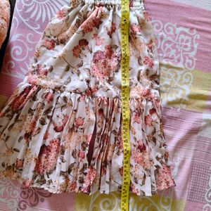 Floral Print Ethnic sharara suit