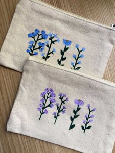 floral pouch bag combo
