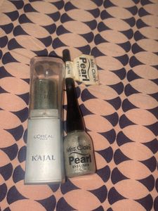 L’Oreal Kajal And Miss Claire Pearl Eyeliner Combo