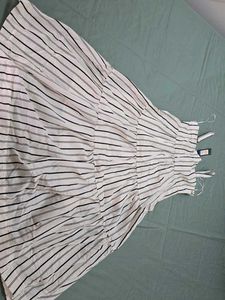 M&amp;S Striped Maxi Dress