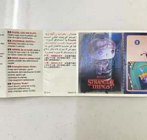 Upside Down Will l Kinder joy Stranger things toys