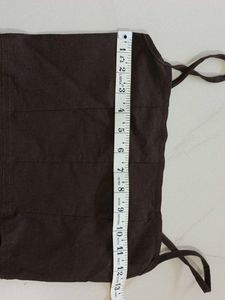 Brown Spaghetti Strap Crop Top