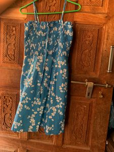 Shein Blue Floral Dress