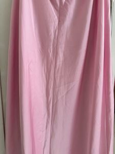 Satin Backless Pink Slip Dress