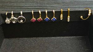 Combo Set of 10 Nose Pressings/pins