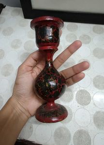 Set of 3 Kashmiri woodcraft decorative artifacts