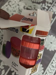 Alltime 6 Piece Mini Containers Set