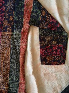 Vibrant Paisley Print Kurta