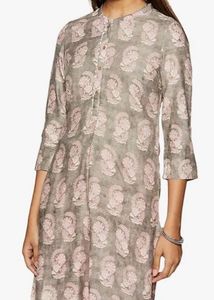 Beautiful W rayon Beige kurta is for sale ❤️