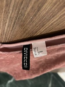 H&amp;M Pink Velvet Cami Top